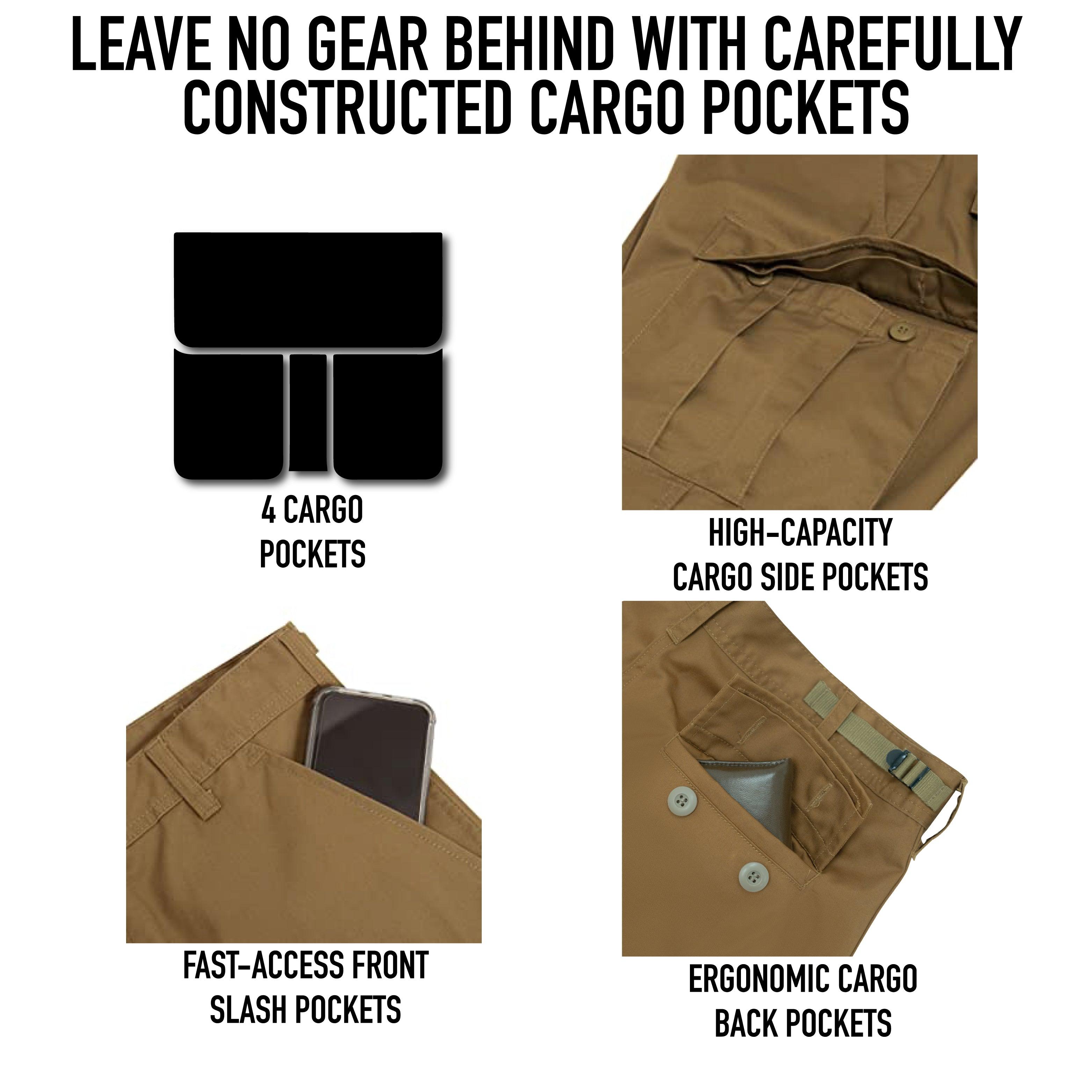 Rothco Men's Military Camouflage BDU Pants - Tactical Combat Pants for Outdoor Hunting, Airsoft & Survival | Durable Army Uniform Pants for Hiking & Camping