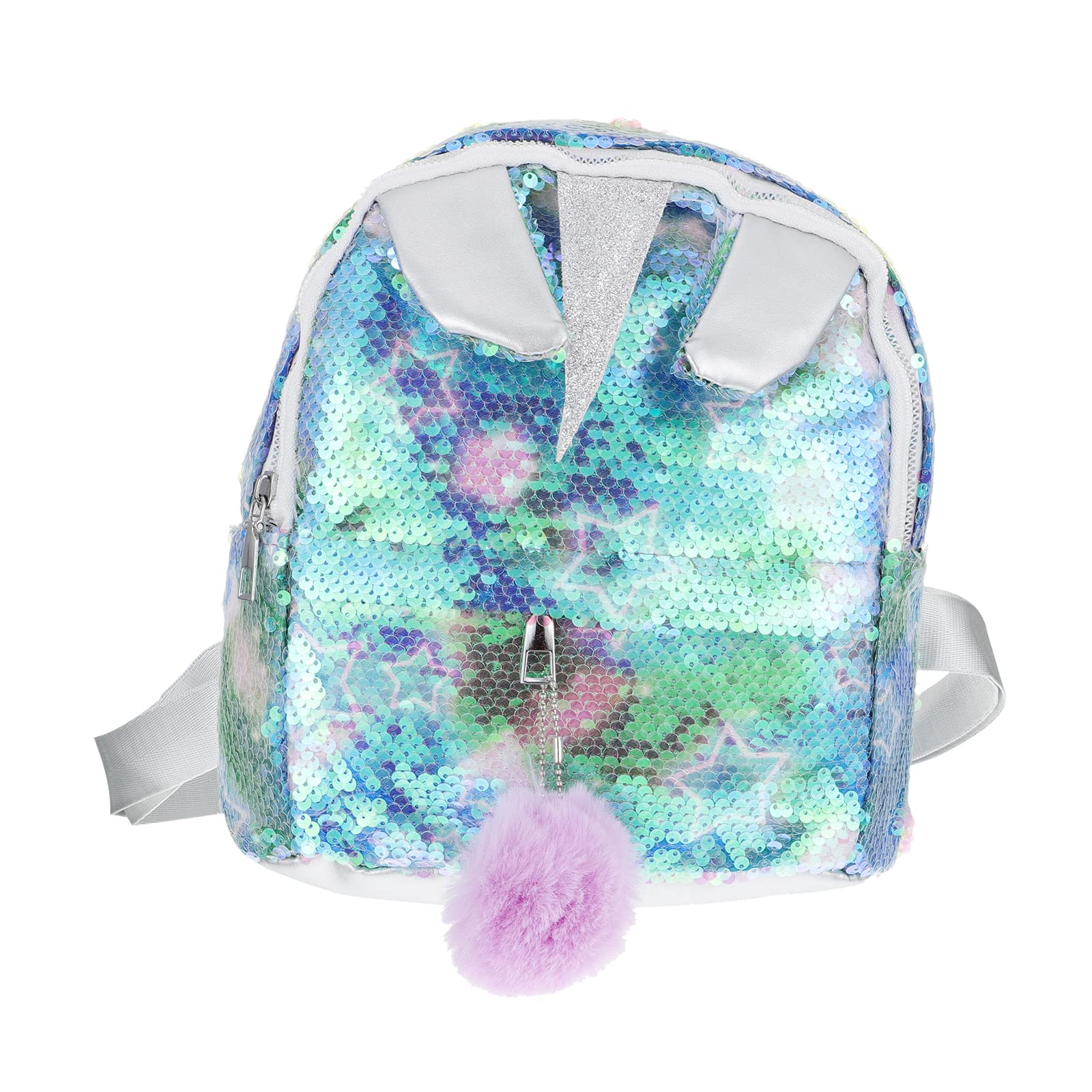 **LUOZZY Sparkling Unicorn Backpack for Kids - Glitter Sequins Travel Backpack, School & Daycare Storage Bag - Perfect for Girls' Birthday Gifts, Travel & Daily Use**