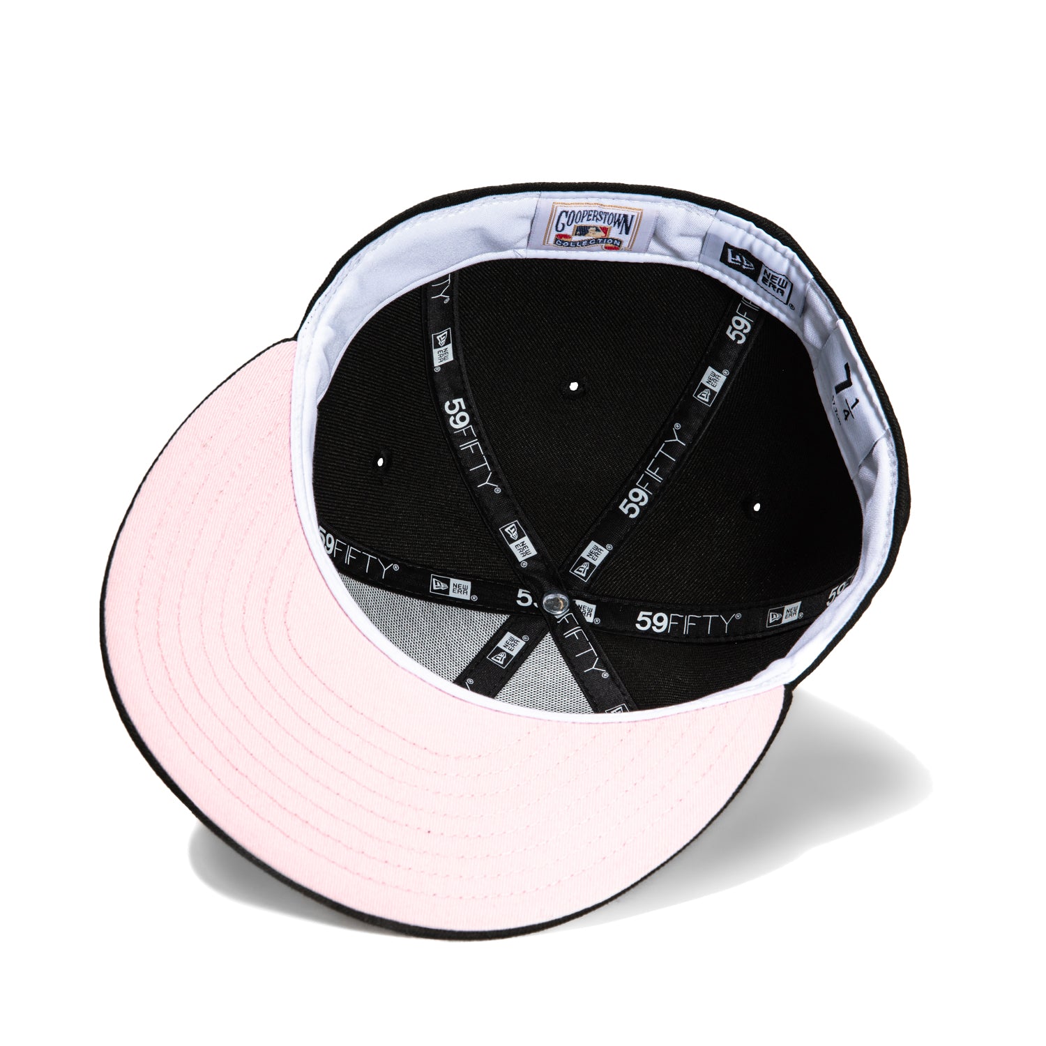 New Era 59Fifty San Francisco Giants 2010 World Series Patch Pink UV Black Hat - Official MLB Baseball Cap for Men & Women, Perfect for Games, Fan Gear & Streetwear Fashion