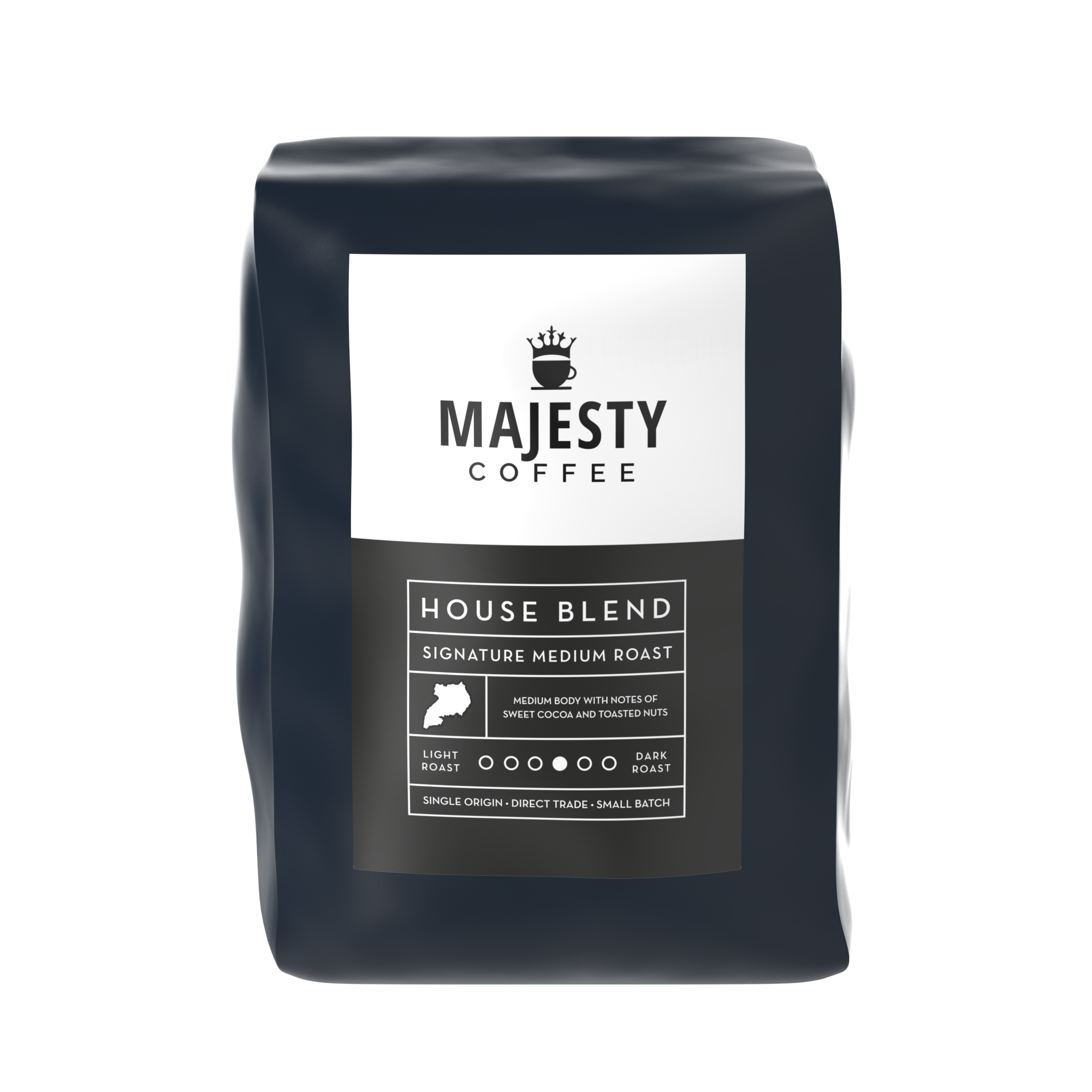 Premium House Blend Coffee Beans - 5 LB Bulk Bag for Home Brewing, Office & Cafes | Rich & Smooth Flavor | Fresh Roasted Arabica Beans