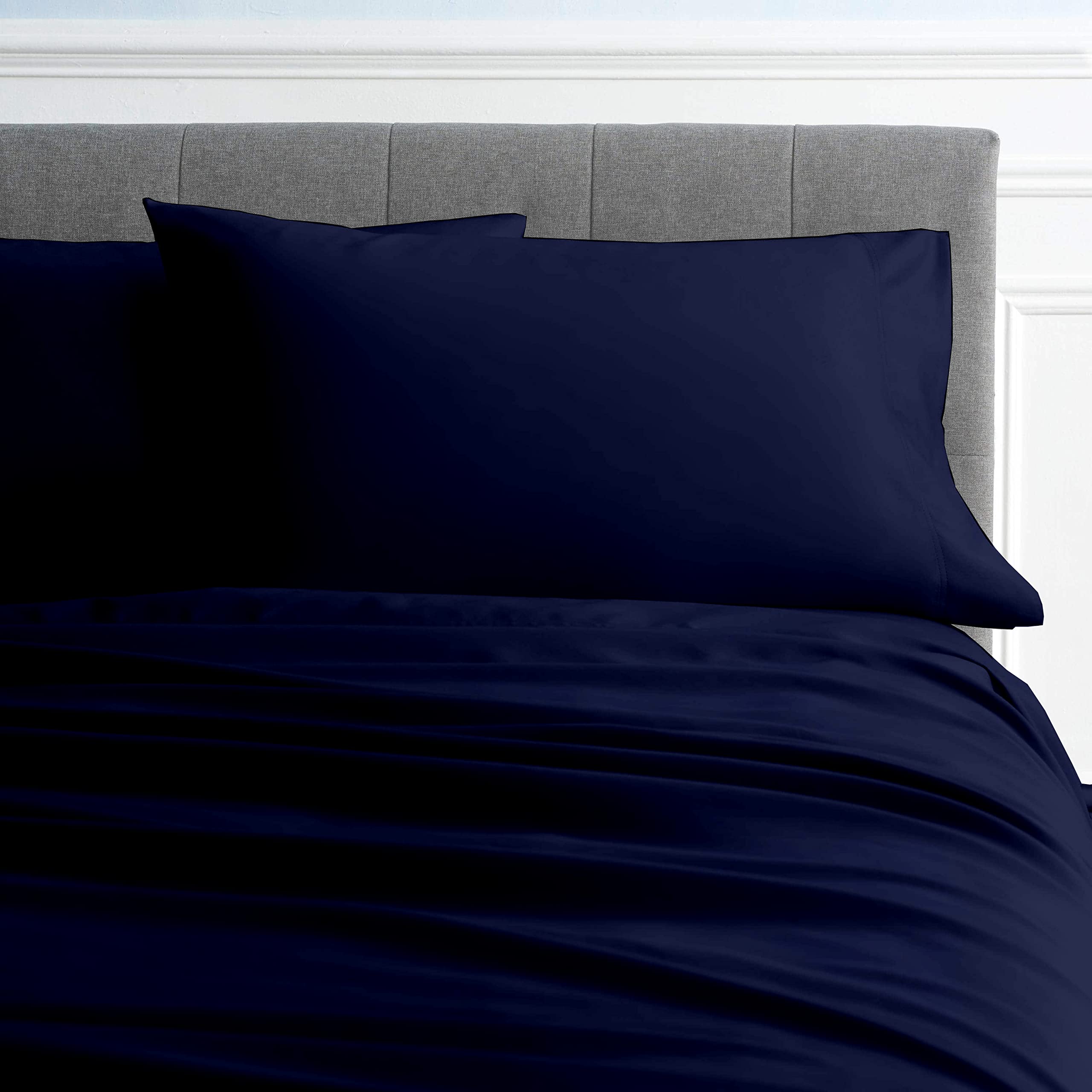 Wayfair 4-Piece Queen Sheet Set - 100% Egyptian Cotton 600-Thread-Count Cooling Bed Sheets (60