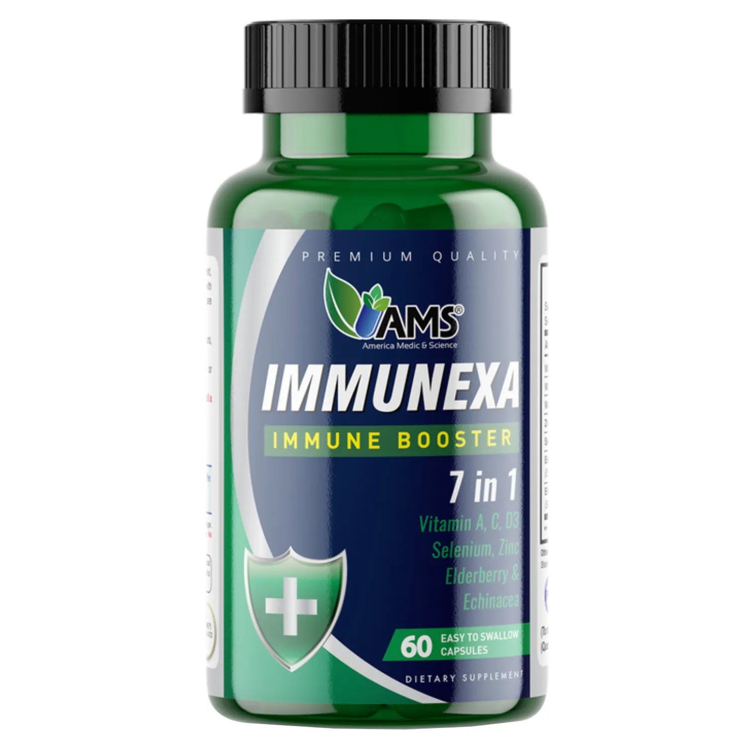 Ams Immunnexa Immune Support Capsules - 60 Count | Boosts Immunity & Overall Health | Perfect for Daily Wellness & Cold Season Defense