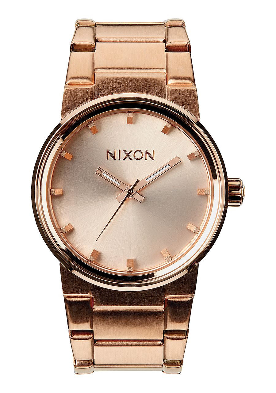 Nixon Cannon 39.5mm Rose Gold Watch - Luxury Stainless Steel Timepiece for Men & Women | Perfect for Business, Casual Wear & Special Occasions