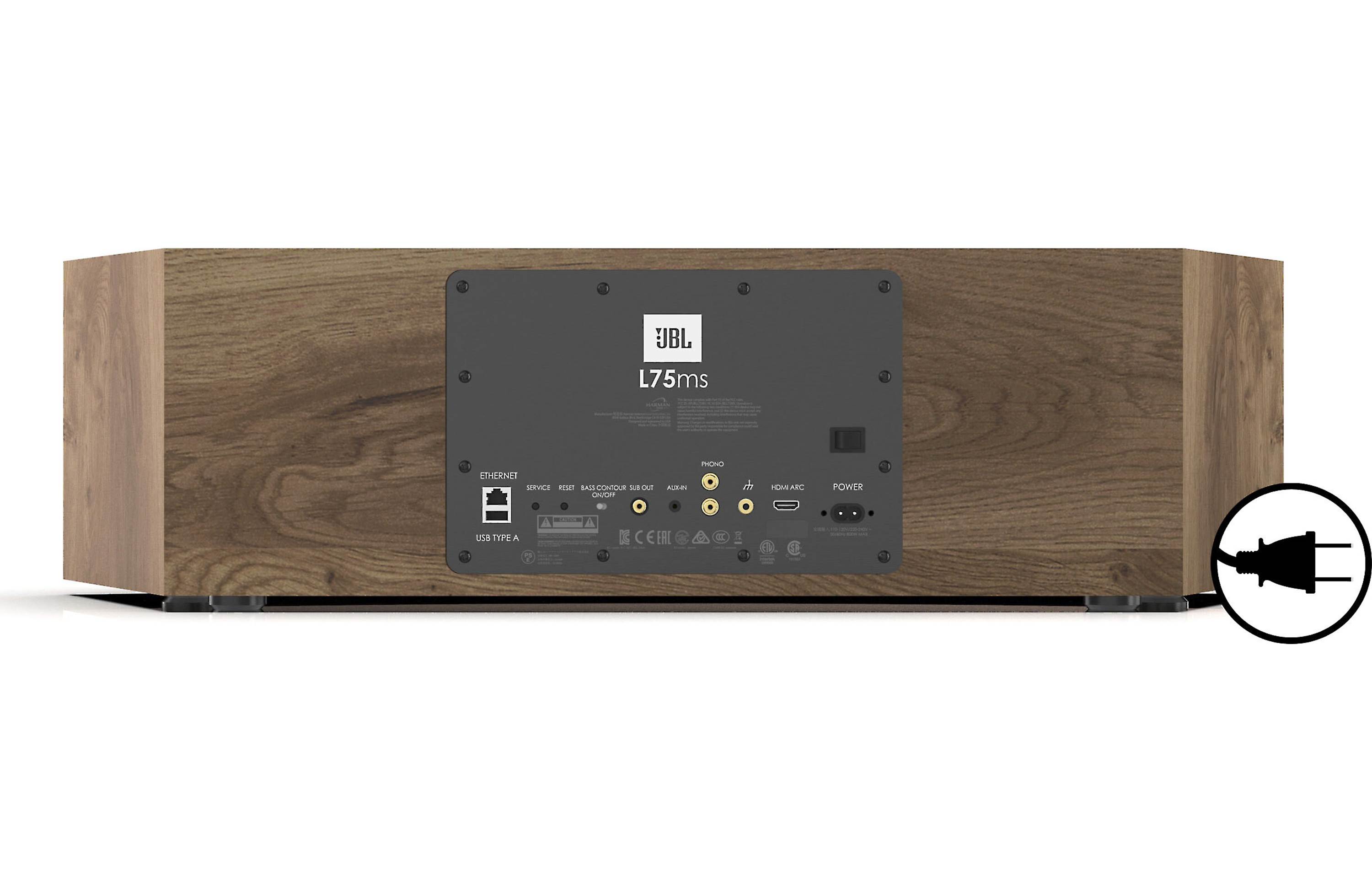 JBL L75MS Integrated Music System - Certified Refurbished, High-Quality Audio for Home Theater & Entertainment