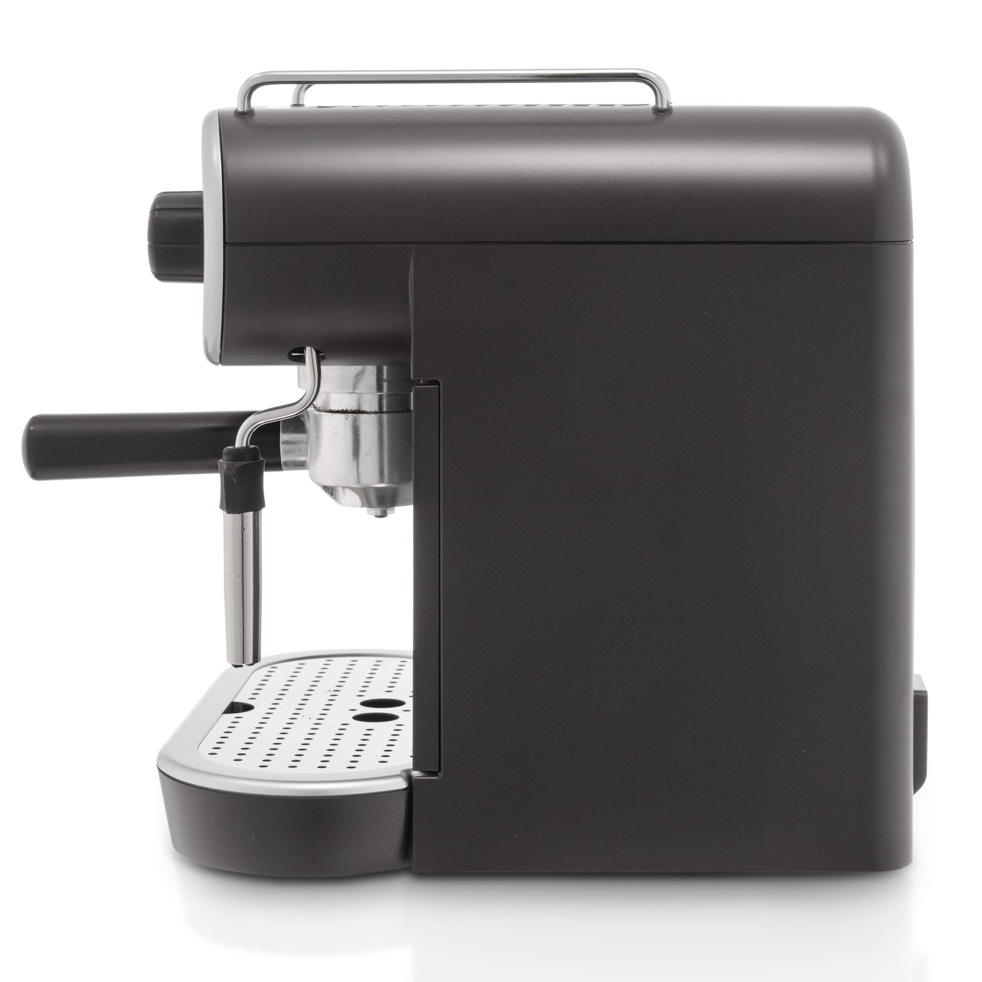 Gaggia Carezza De Luxe Espresso Machine 47oz Silver - Professional Italian Coffee Maker for Home & Office Use