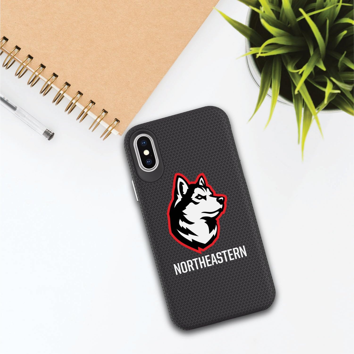 OTM Essentials Durable Tough Shell Phone Case for iPhone XR - Perfect for Northeastern University Students & Everyday Protection