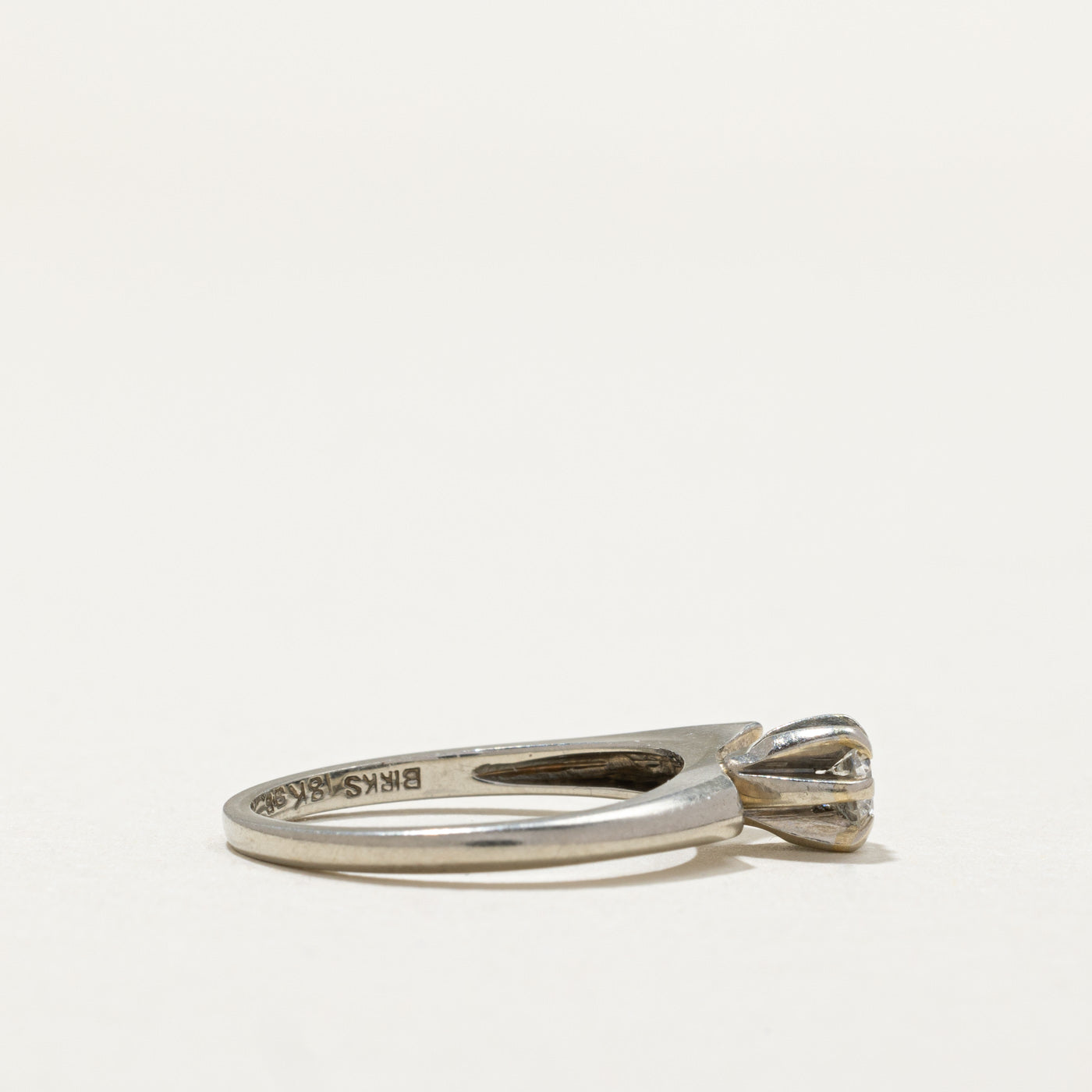 0.24ct Solitaire Diamond Ring in 14K Gold | Size 5.25 | Classic Engagement Wedding Band | Perfect for Proposals, Anniversaries & Special Occasions