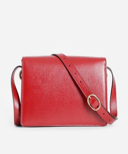 Gucci Small Leather Shoulder Bag for Women - Red Crossbody Purse | Perfect for Work, Travel & Evening Out