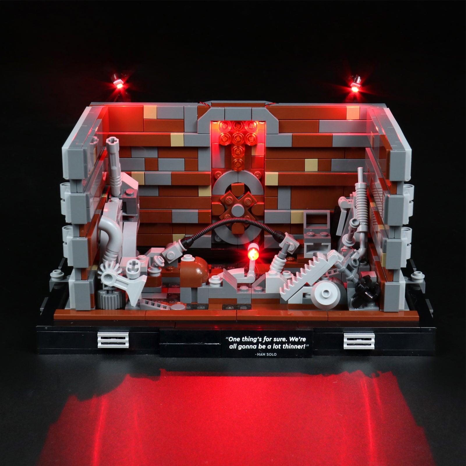 Best Light Kit for LEGO Star Wars Death Star Trash Compactor 75339 - DIY Lighting Set for LEGO Models - Perfect for Display & Nighttime Play