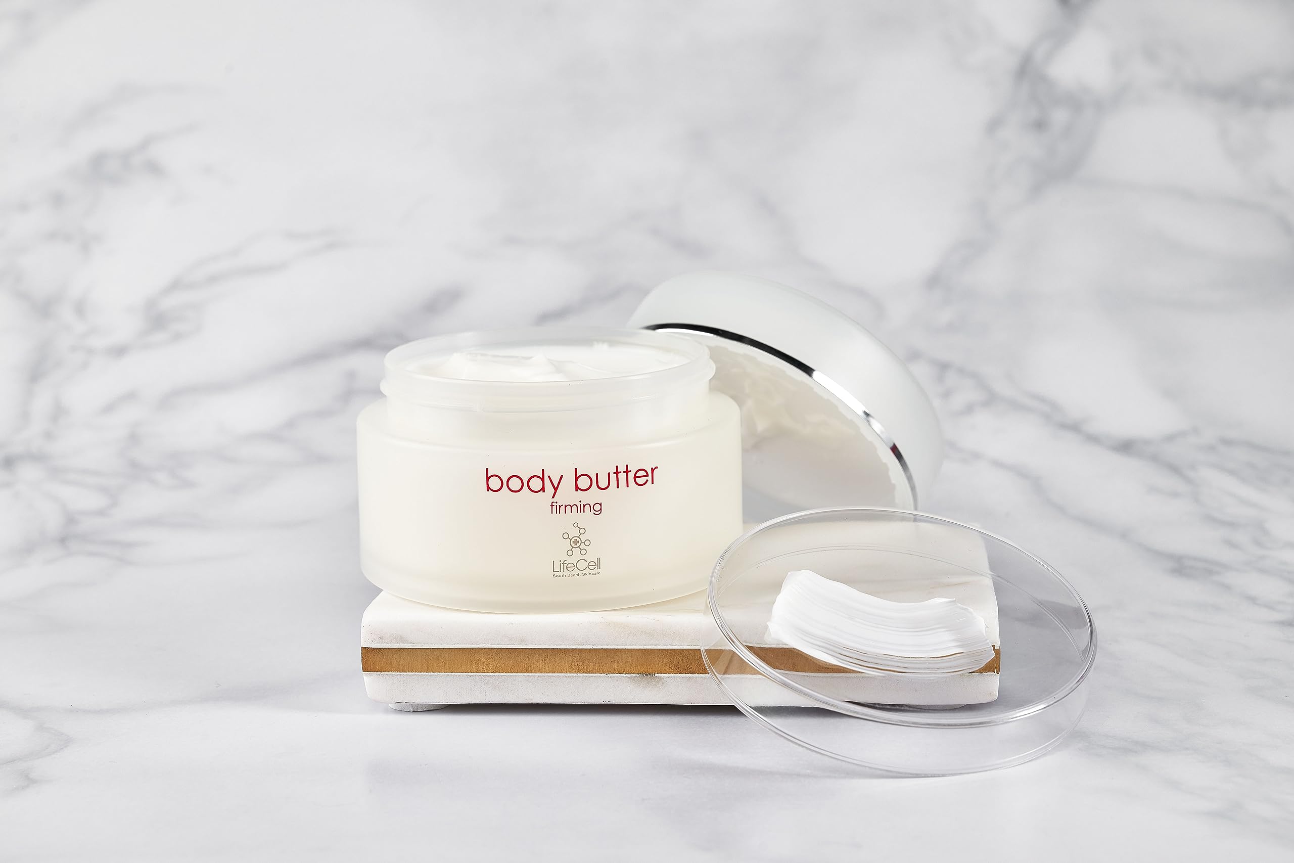 LifeCell Firming Body Butter - Anti-Aging Skin Tightening Cream for Cellulite & Stretch Marks | Hydrating Moisturizer for Smooth, Youthful Skin | Perfect for Post-Pregnancy & Weight Loss Care