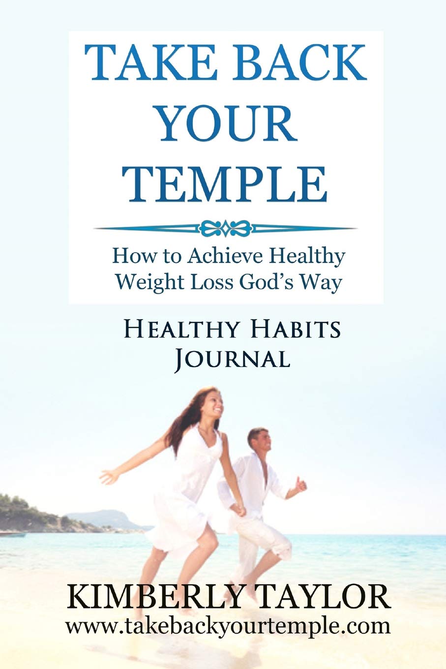 Take Back Your Temple Healthy Habits Journal - Track Fitness, Nutrition & Wellness Goals - Perfect for Weight Loss, Self-Care & Personal Growth