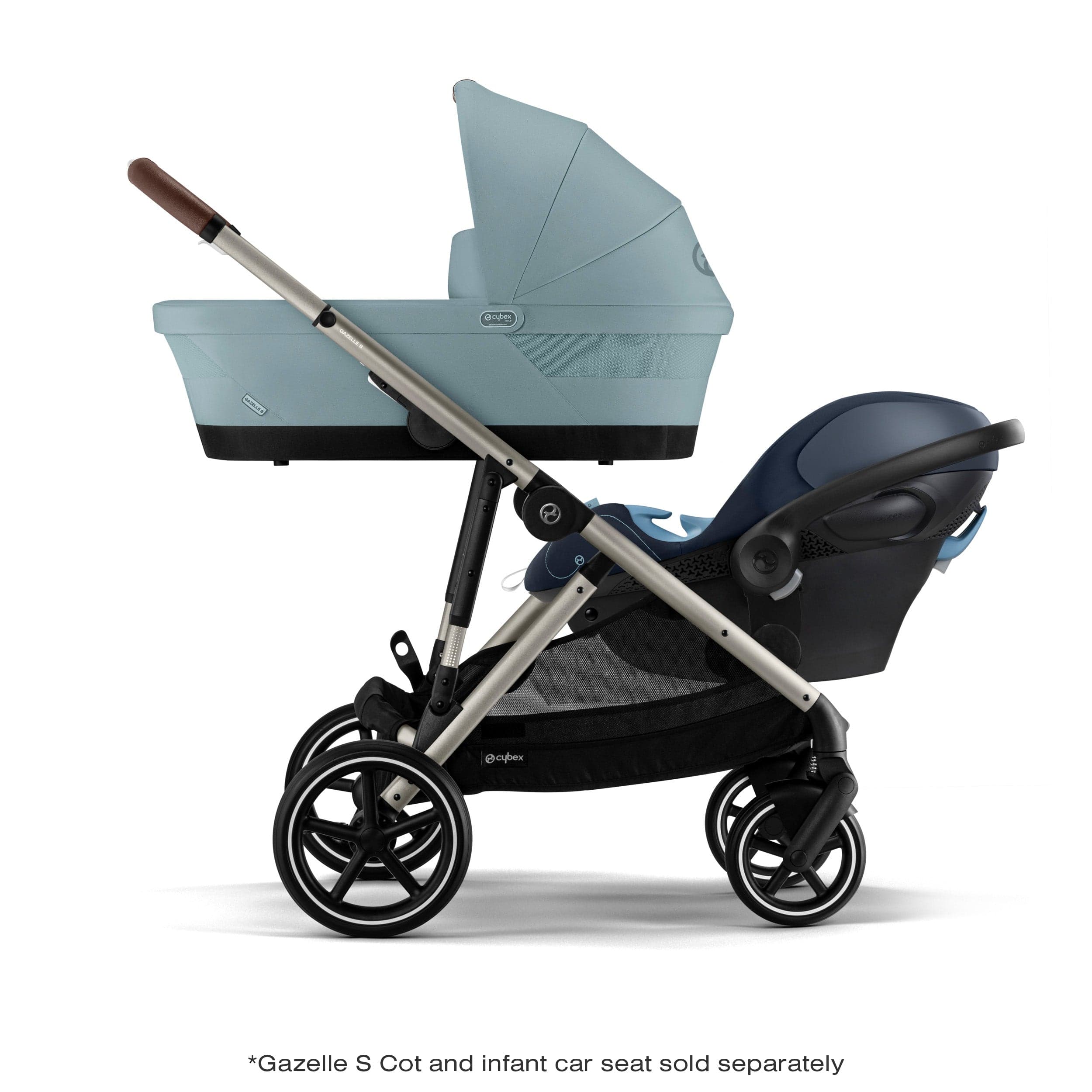 Cybex Gazelle S 2 Stroller - Lightweight Compact Baby Stroller with Adjustable Seat | Perfect for Travel, Shopping & Everyday Use