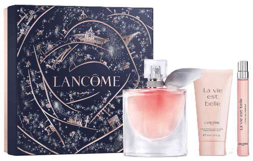 Lancome La Vie Est Belle Eau de Parfum Gift Set for Women - Luxury Floral Perfume Set, Perfect for Holidays, Birthdays & Special Occasions