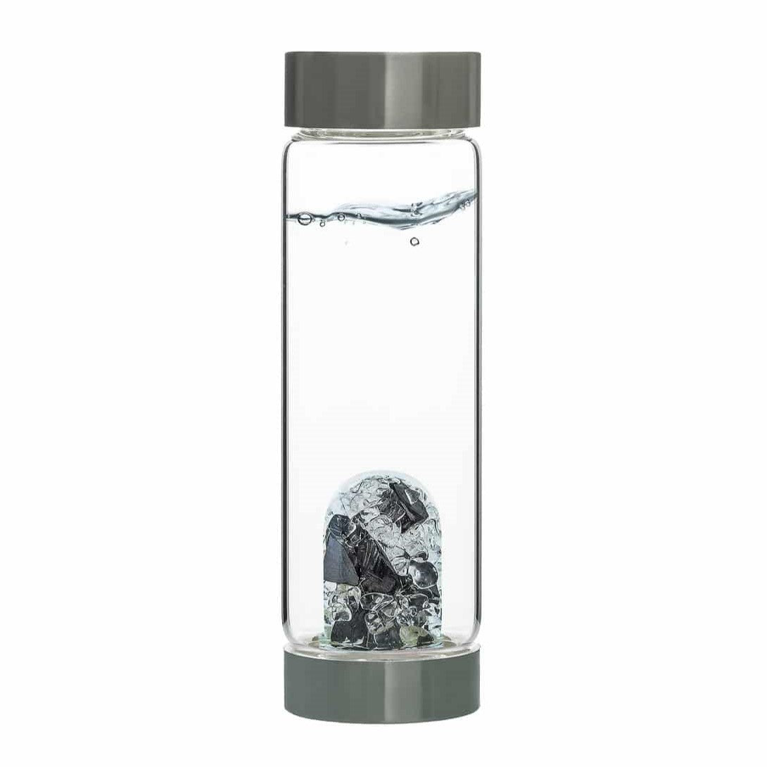 VitaJuwel Crystal Infused Water Bottle for Energy & Wellness | Natural Mineral Water Purifier | Perfect for Yoga, Meditation & Daily Hydration | VISION Series