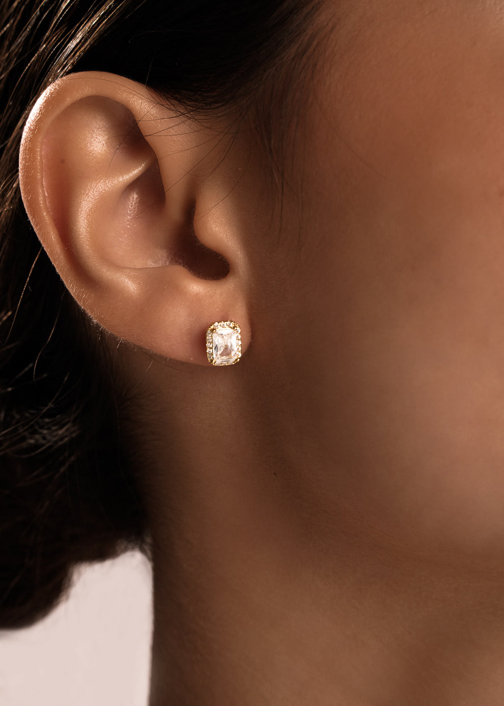 Radiance Stud Earrings in Silver - Elegant & Hypoallergenic Jewelry for Women | Perfect for Parties, Weddings & Everyday Wear