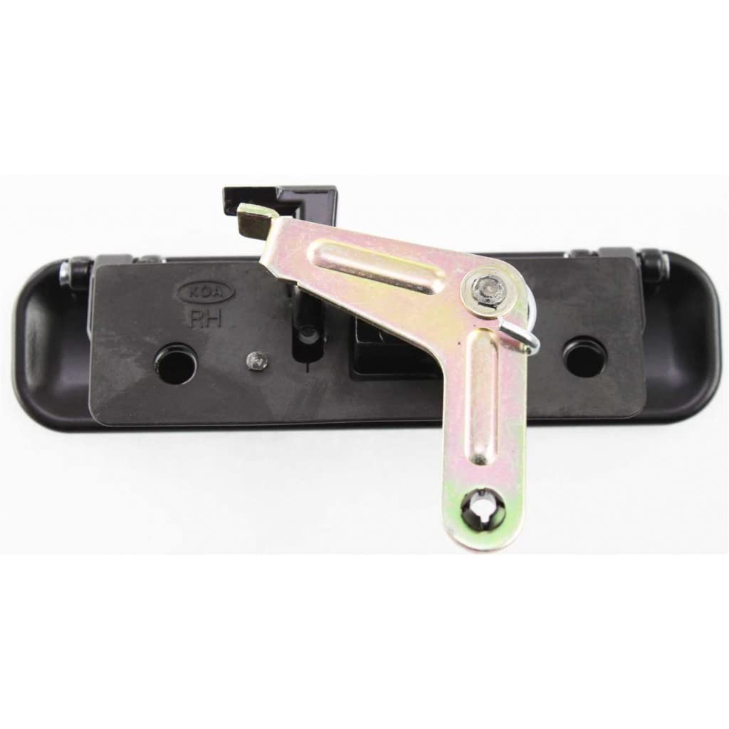 2003-2005 Ford E-350 Club Wagon Passenger Side Outer Door Handle - Black (FO1311118, 8C2Z1522404AD) | Replacement Part for Vehicle Door Repair & Maintenance
