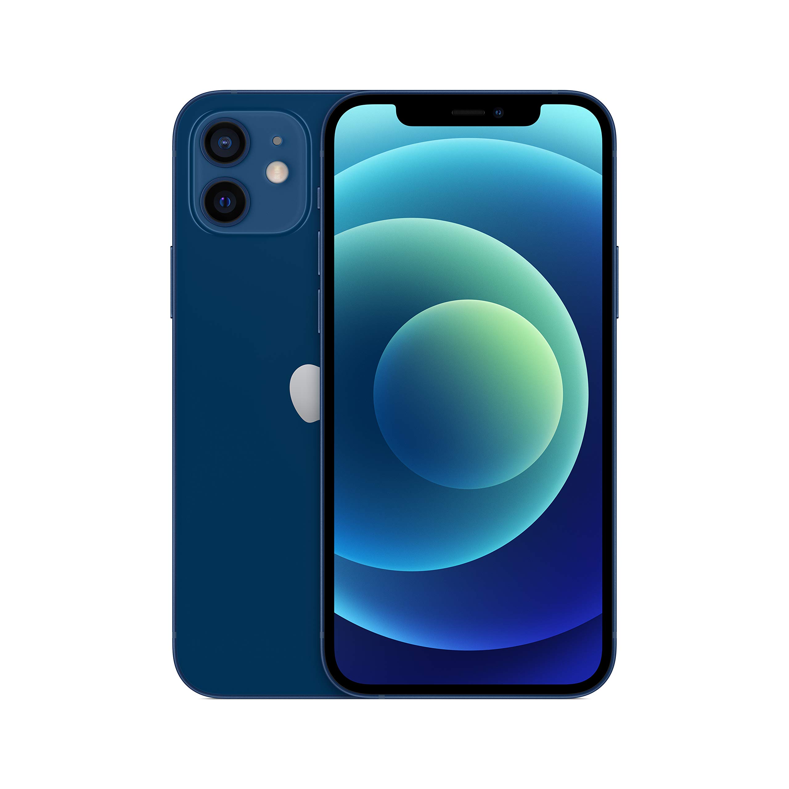 Apple iPhone 12 64GB Unlocked Smartphone - Refurbished Blue | Fast Charging, Face ID, 5G Ready | Perfect for Work, Travel & Daily Use