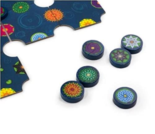 Mondo Games A Gentle Rain Board Game - Relaxing Strategy Game for Adults & Families - Perfect for Game Nights, Stress Relief & Mindfulness Activities