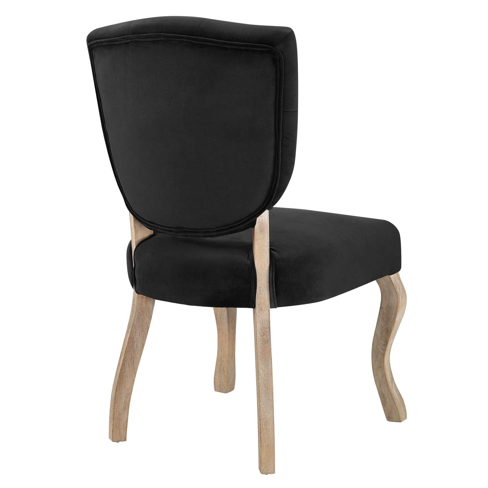 4-Piece Array Dining Side Chair Set - Modern Kitchen & Dining Room Chairs for Home, Restaurant & Office Use