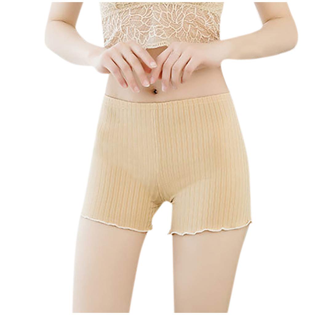 Women's Cotton Boy Shorts - Elastic Briefs & Stretchy Underwear for Comfort & Support - Perfect for Yoga, Sleepwear & Everyday Wear
