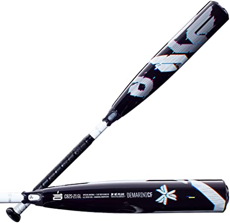 DeMarini 2021 CF Glitch 2 3/4 USSSA Baseball Bat -10 Black/Silver | High Performance Youth Baseball Bat for Tournaments & Training | Perfect for Little League & Travel Ball Players