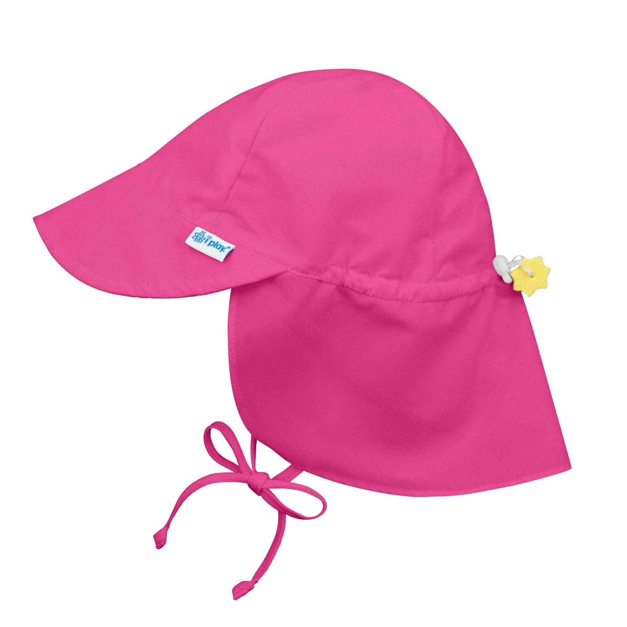 Green Sprouts UPF 50+ Baby Sun Protection Hat for Newborn to 4T - Soft Flap Play Hat for Outdoor Activities, Beach, Park & Summer Adventures