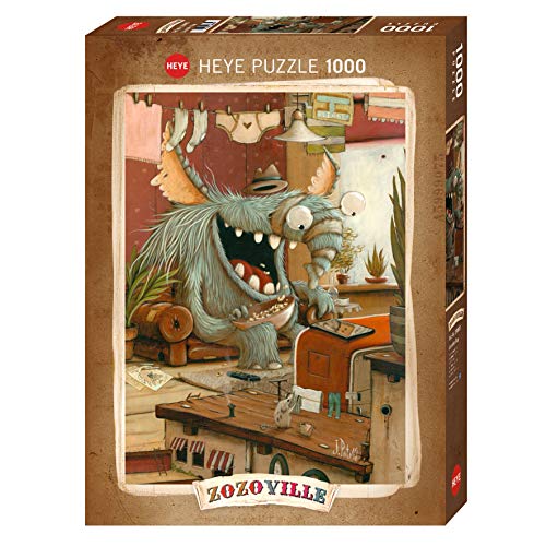 Heye Zozoville 1000 Piece Jigsaw Puzzle - Laundry Day | Fun Family Activity & Home Decor | Perfect for Game Nights, Stress Relief & Wall Art