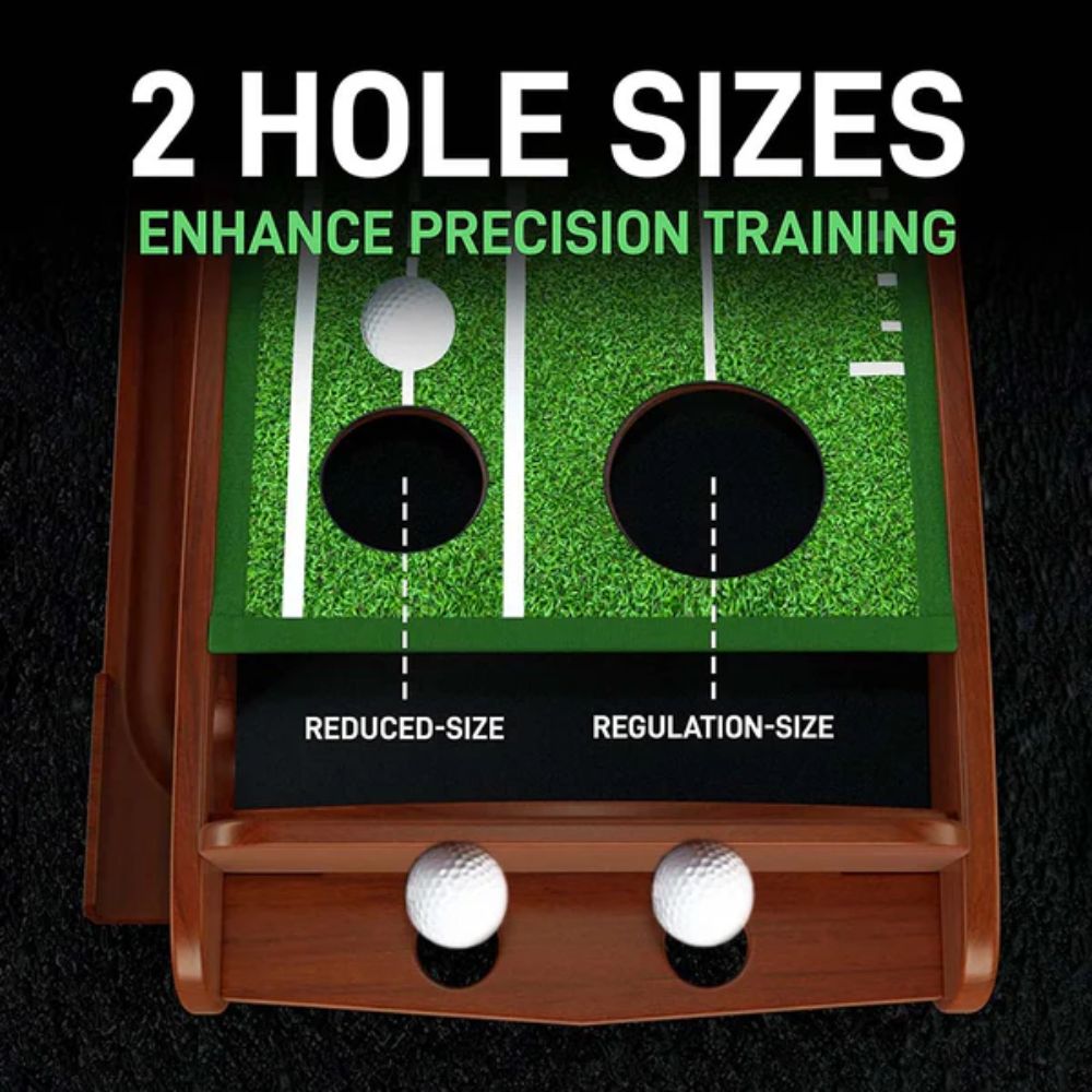 Premium Golf Putting Mat for Indoor Practice - Perfect Your Short Game at Home or Office | Ideal for Golf Enthusiasts & Beginners
