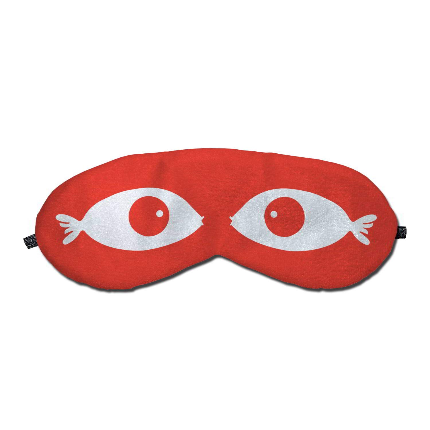 Madanyu Sleeping Eye Mask for Women & Men - Soft & Comfortable Blackout Sleep Mask for Night, Travel & Nap - Lightweight & Breathable Eye Cover for Better Sleep (Red)