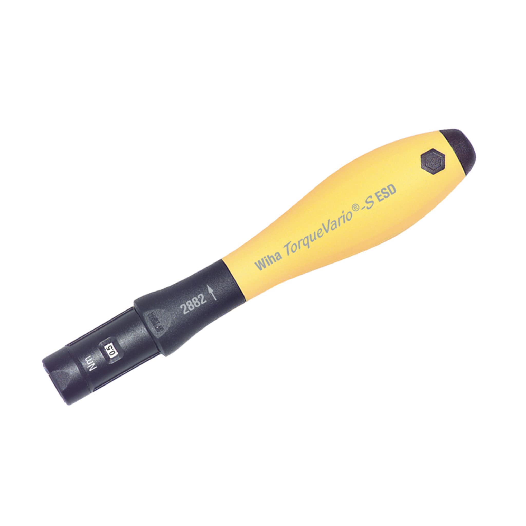 ESD Safe Adjustable Torque Screwdriver with Window Scale - Precision Torque Control for Electronics, Watch & Jewelry Repair, Industrial Assembly