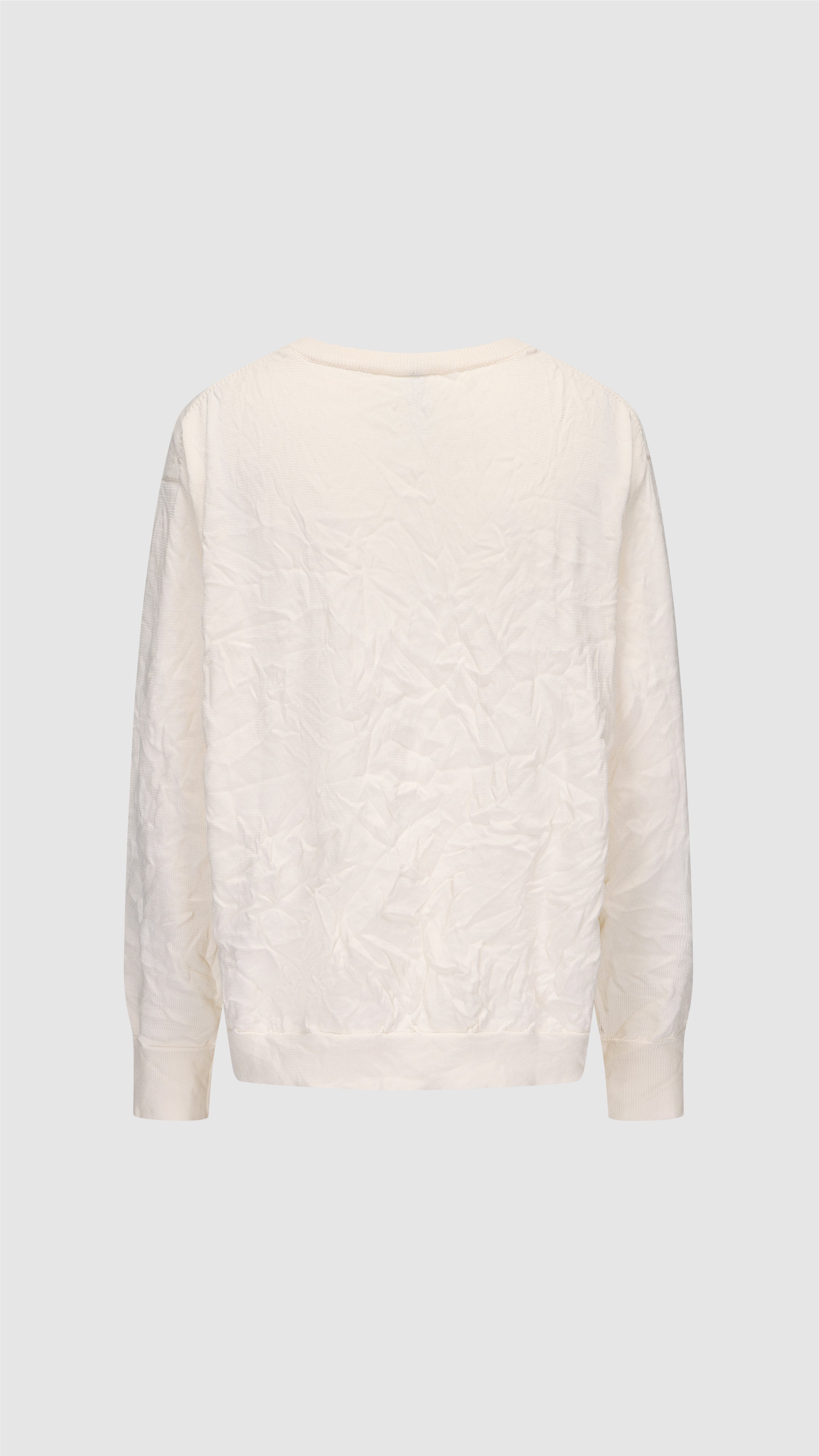 Wrinkle-Resistant Polyester Dry Knit Pullover Sweater for Women - Lightweight Comfortable Casual Wear for Work, Travel & Everyday Outfits