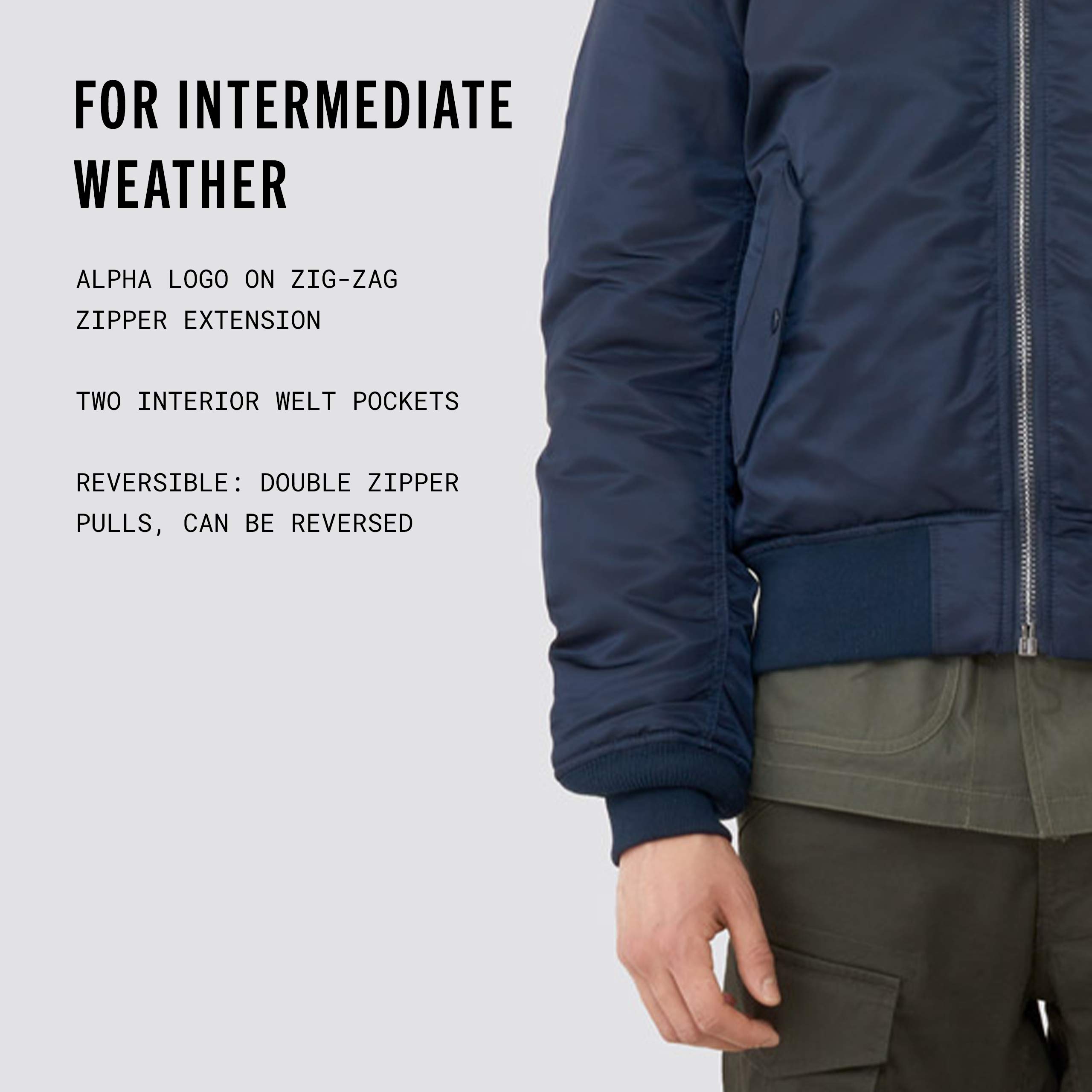 Alpha Industries MA-1 Slim Fit Bomber Flight Jacket - Men's Lightweight Military Pilot Jacket for Aviation & Streetwear Fashion | Perfect for Casual Wear, Outdoor Activities & Urban Style