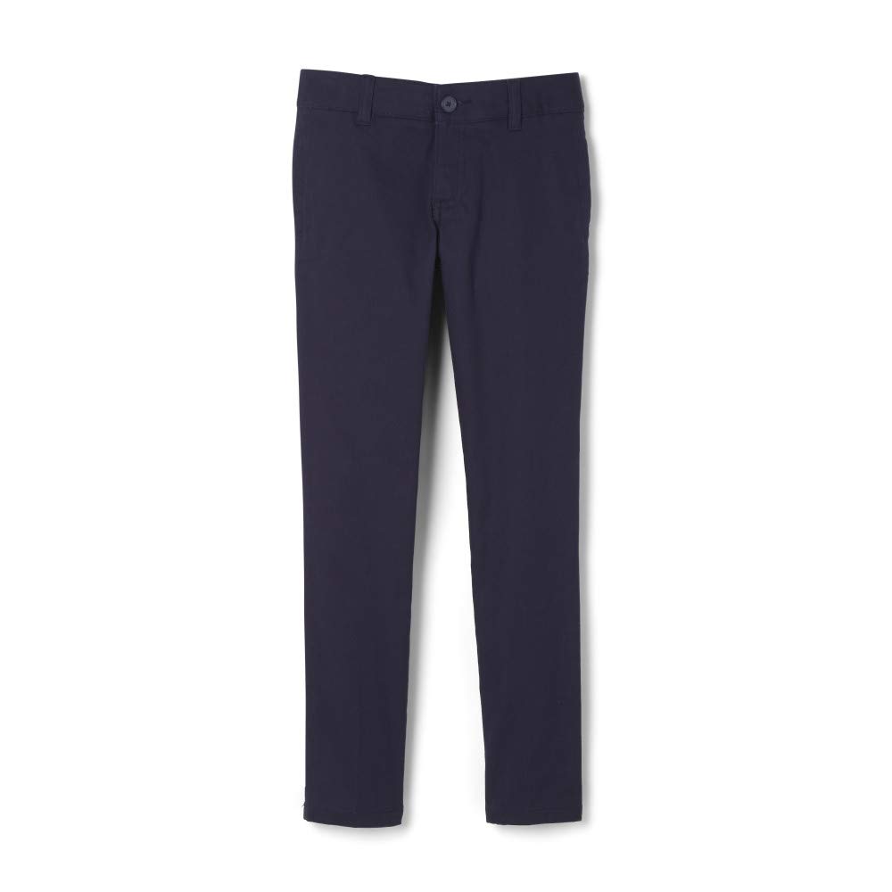 French Toast Girls' Stretch Twill Skinny Leg Pants with Pockets - School Uniform Pants for Kids & Teens - Perfect for School, Playdates & Everyday Wear