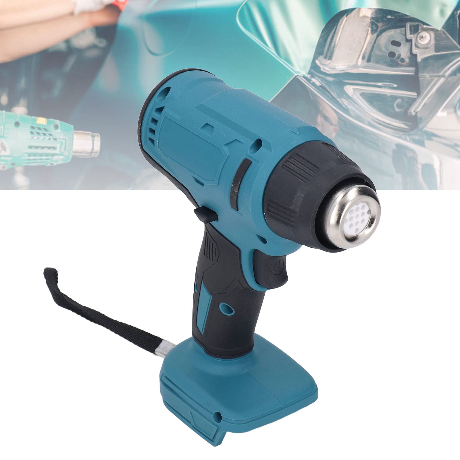 Rechargeable Cordless Heat Nozzles Kit - 3 Quick Heating Attachments for DIY Repairs, Crafting & Electronics Maintenance | Portable Hot Air Tool for Home Improvement & Hobby Projects