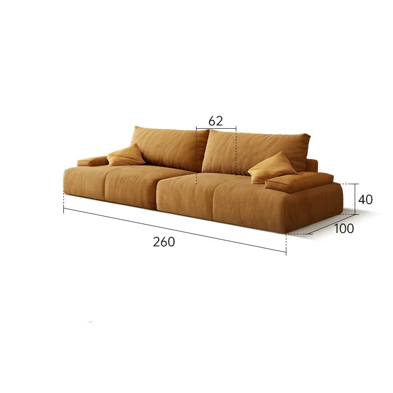 Classic Lazy Lounge Sofa Set - Comfortable Modern Living Room Furniture for Relaxation | Perfect for Small Apartments, Home Theater & Cozy Spaces