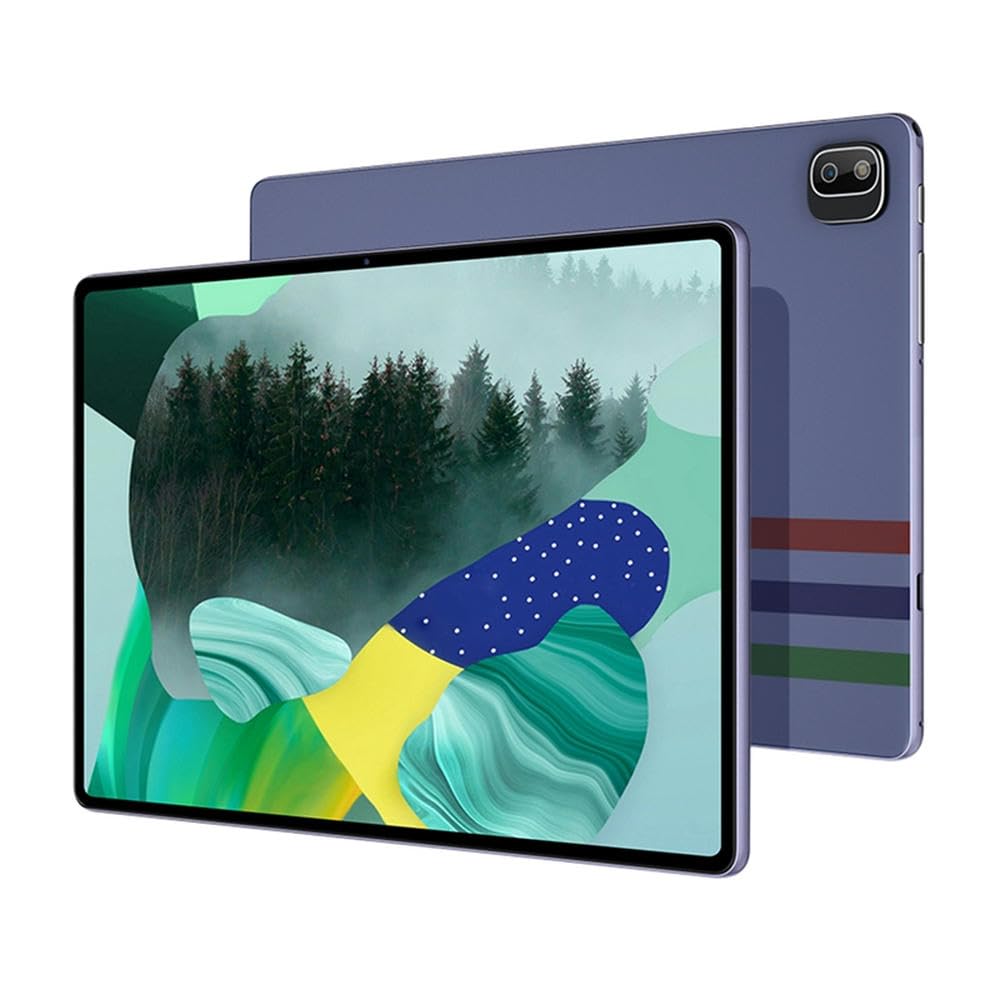 10.1 Inch Tablet PC 4+32GB RAM, 1280x800 HD Display, Android Smart Tablet with EU Plug (Purple) - Perfect for Work, Study, and Entertainment