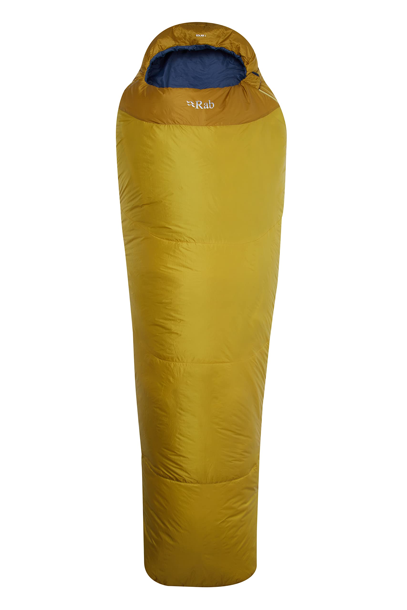 Rab Solar Synthetic Insulated Mummy Sleeping Bag - Lightweight & Water-Resistant for Camping, Backpacking, Hiking - Perfect for Cold Weather Adventures & Outdoor Survival Gear