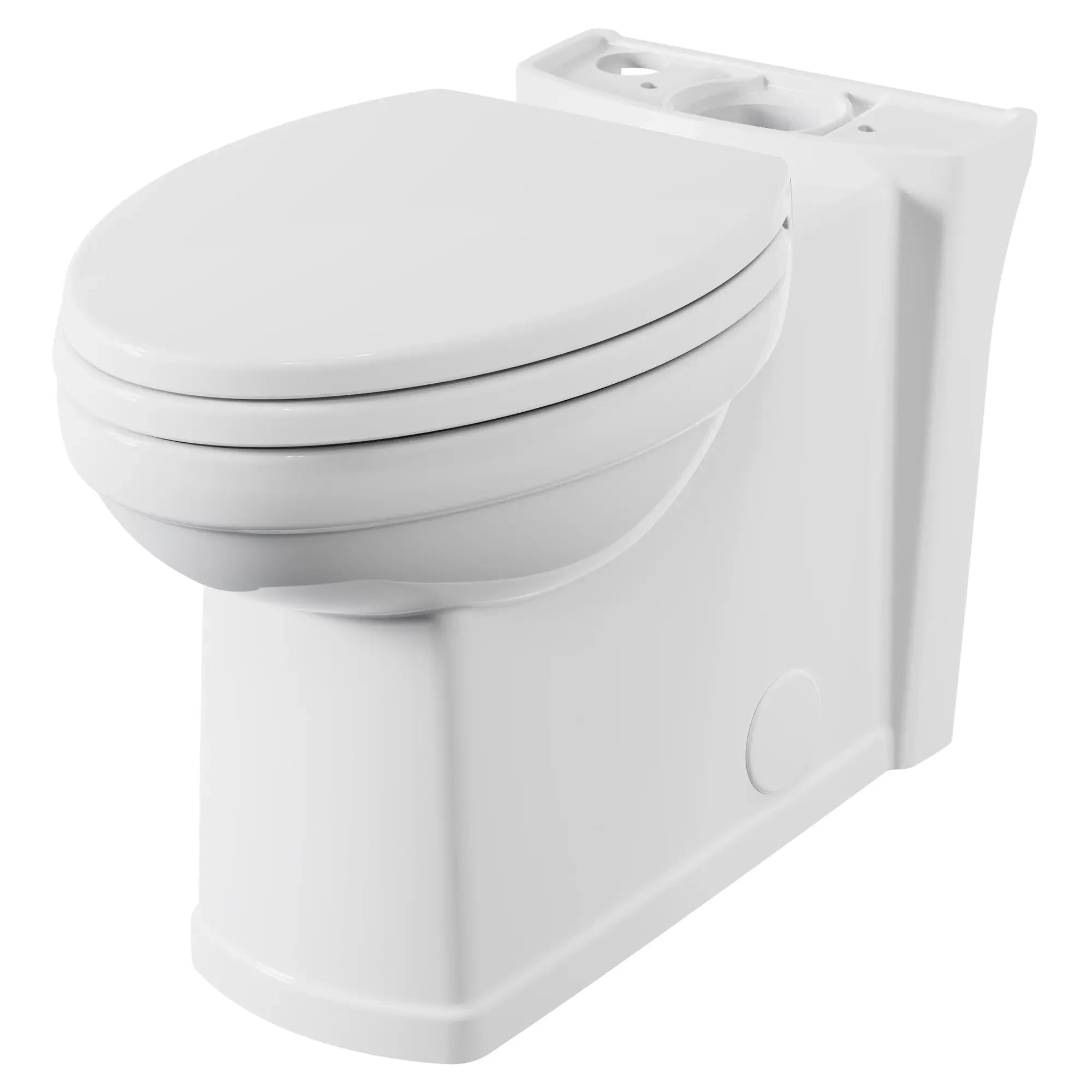Estate® Skirted Chair Height Elongated Toilet Bowl with Comfortable Seat - Perfect for Modern Bathrooms & ADA Compliant Restrooms