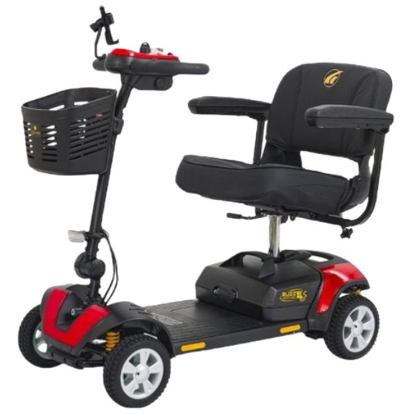 Golden Technologies Buzzaround XLS HD 4-Wheel Mobility Scooter - Heavy Duty Electric Scooter for Adults & Seniors - Indoor/Outdoor Use for Shopping, Travel & Home Mobility
