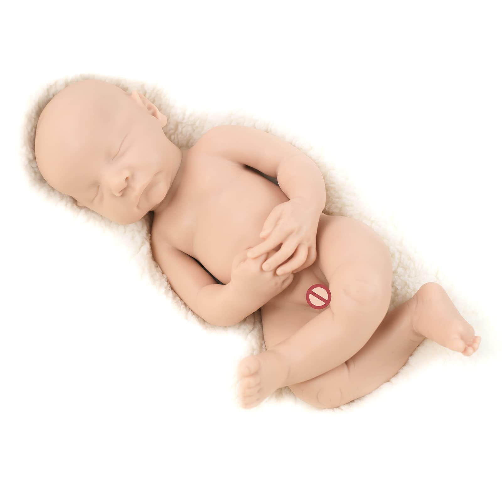 16 Inch Realistic Full Silicone Reborn Baby Doll - Ultra Soft Touch Lifelike Newborn Girl Doll for Collectors & Gifts | Perfect for Nursery Decor, Photography Props & Role Play Toys