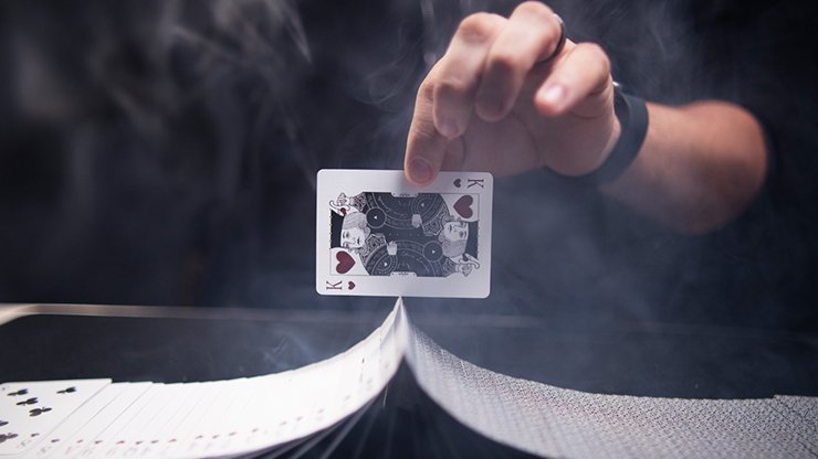 Premium Gambler's Playing Cards - Borderless Black Deck for Poker, Magic Tricks & Casino Night Entertainment | Ideal for Cardistry, Poker Games & Professional Magic Performances