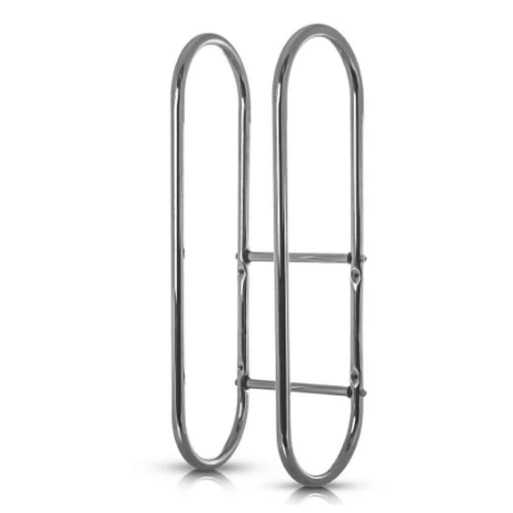 Premium Wall Mounted Metal Towel Rack - Space Saving Bathroom Organizer for Home, Hotel & Salon Use - Perfect for Hand Towels, Washcloths & Spa Accessories