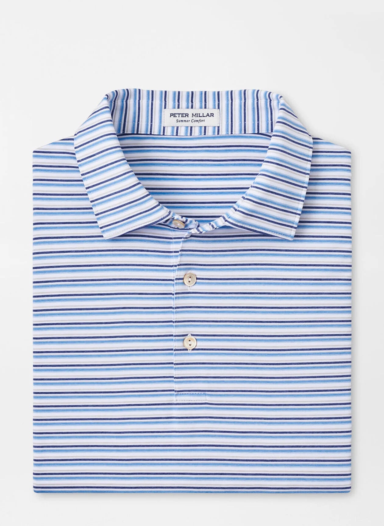 Peter Millar Men's Performance Short Sleeve Polo Shirt - Moisture Wicking, Breathable Fabric for Golf, Tennis & Casual Wear