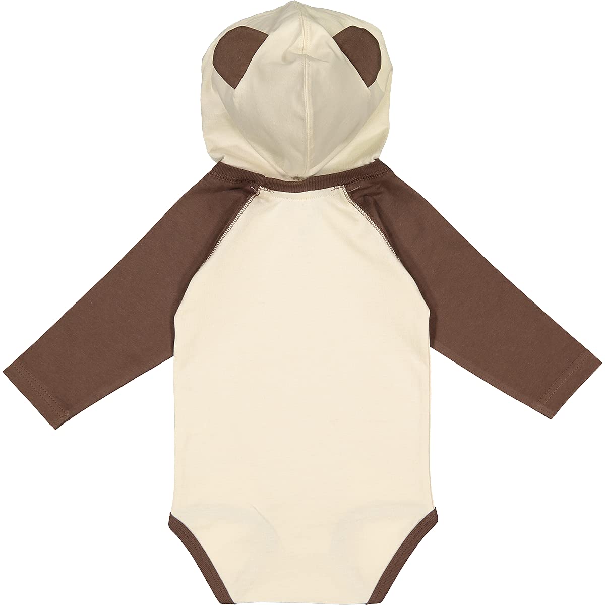 Inktastic Auntie's Lil Man Long Sleeve Baby Bodysuit - Cute Infant Outfit for Family Photos, Holidays & Special Occasions