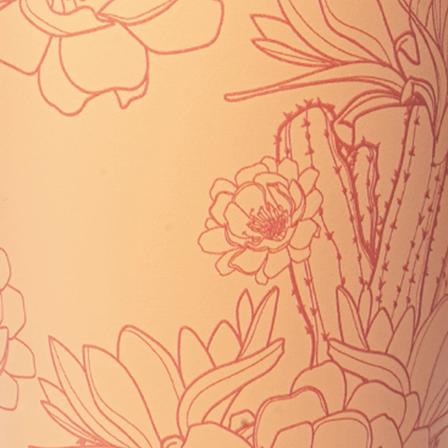 Brumate Hopsulator Slim Insulated Can Cooler with Cactus Flower Design - Perfect for Beer, Soda & Beverages at Parties, BBQs & Outdoor Events