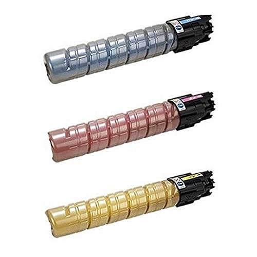 Compatible Replacement Toner Cartridge Combo Pack (C/M/Y) for Lanier LD-520C/LD-520CL/LD-525C | Type MP-C2550 (484-112MP) | Ideal for Office Printing & High-Volume Documents
