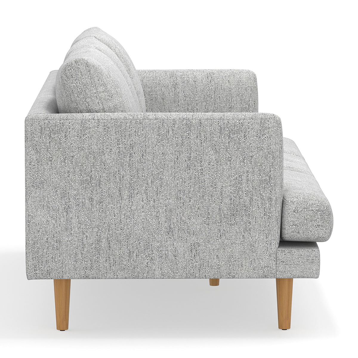 Jaspa Linen 3-Seater Sofa - Modern Living Room Furniture for Small Spaces | Comfortable Couch for Apartments, Condos & Cozy Homes