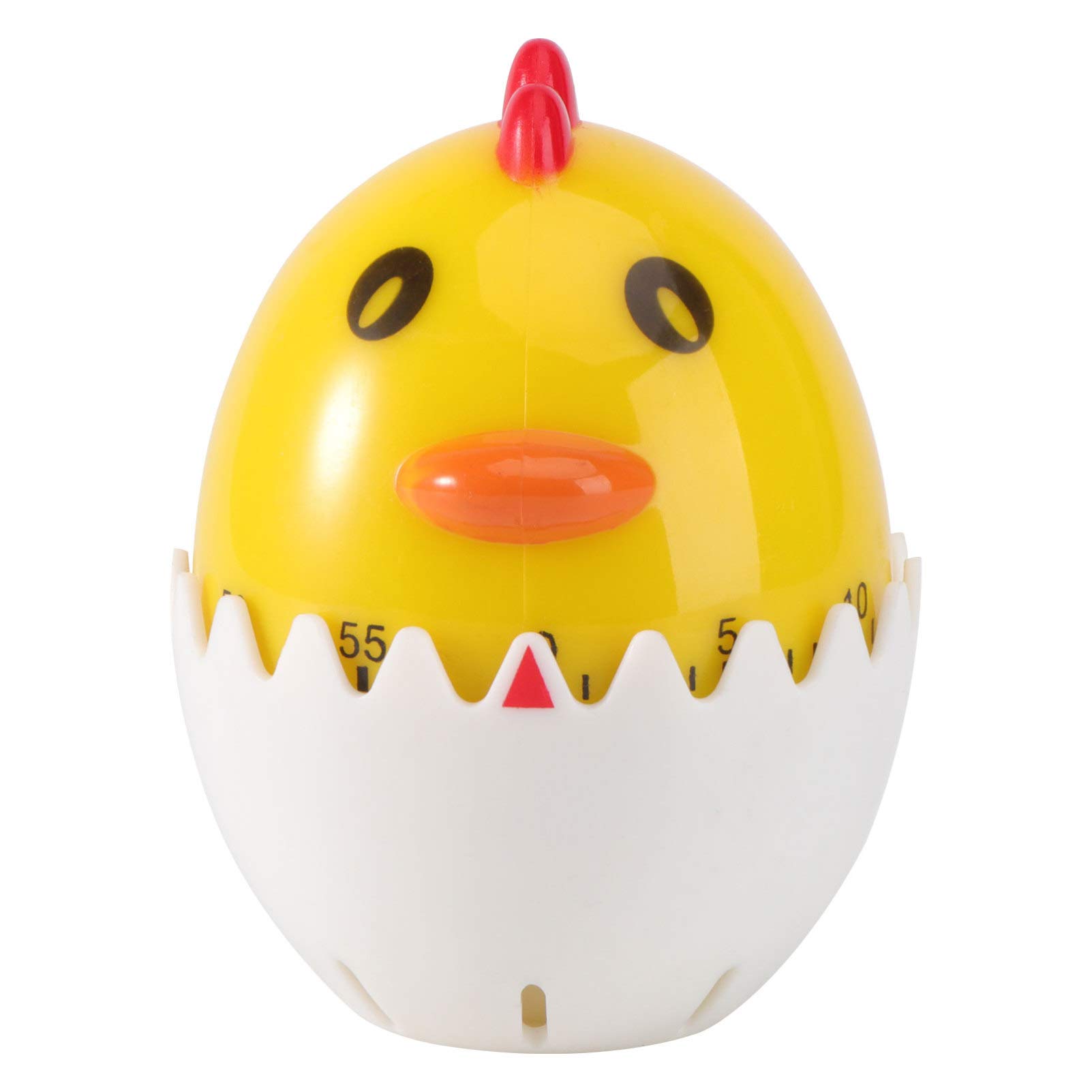 DOITOOL Cartoon Chicken Shaped 60-Minute Mechanical Kitchen Timer - Loud Alarm Wind Up Countdown Timer for Baking, Cooking & Meal Prep | Fun & Functional Kitchen Gadget for Home, Restaurants & Cooking Classes
