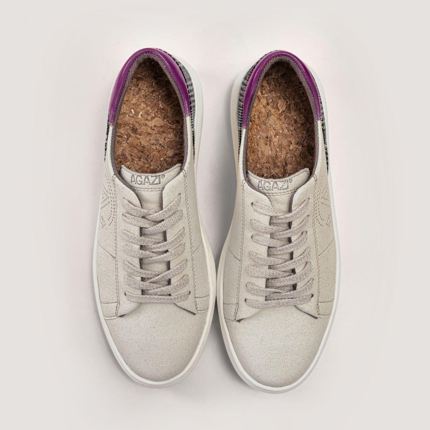 Jane Women's Vegan Leather Sneakers - Apple & Corn Leather, Purple | Eco-Friendly Comfort Shoes for Casual Wear & Sustainable Fashion