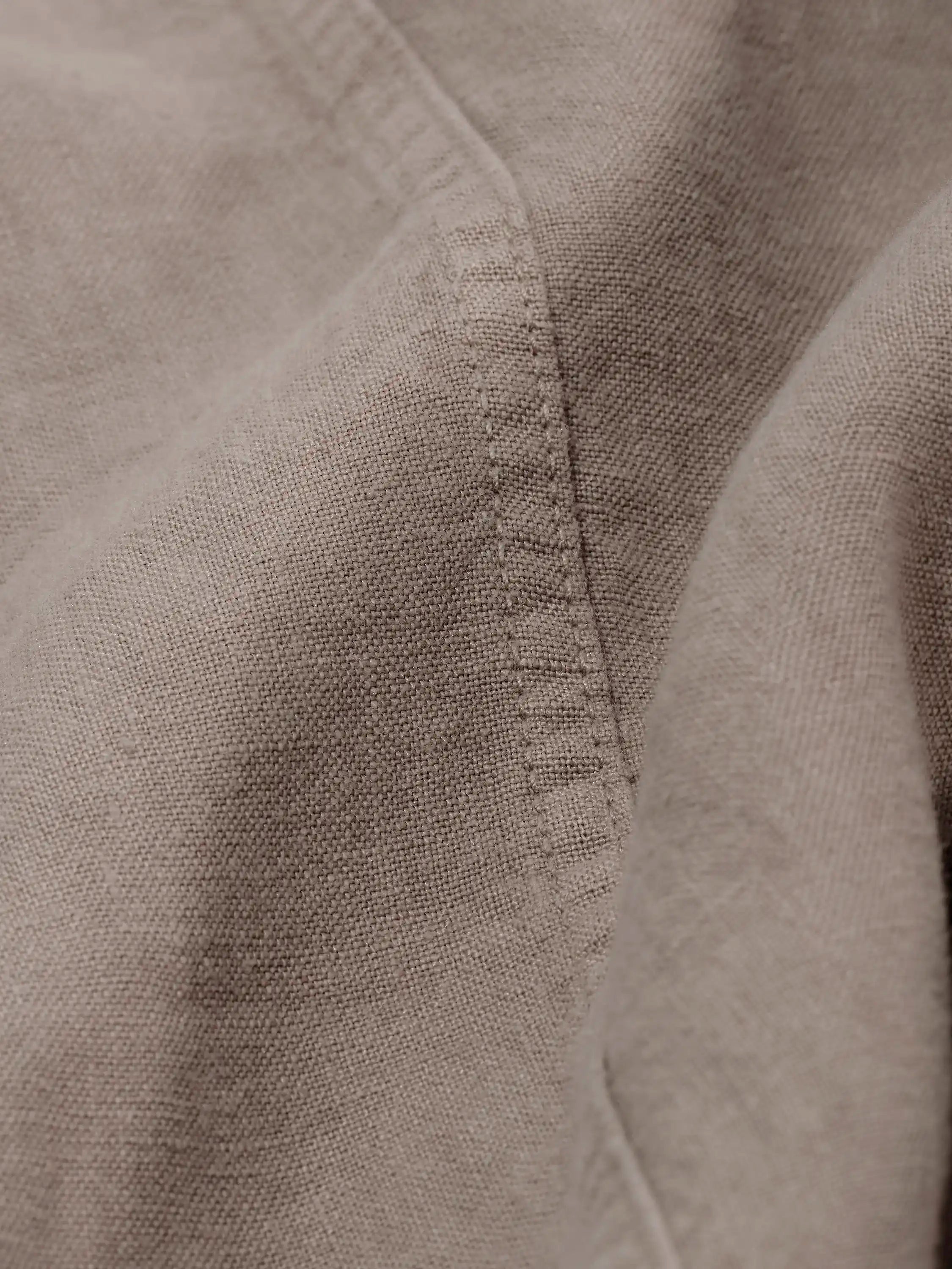 Stylish Overshirt Linen Ilha Desert - Lightweight Linen Shirt Jacket for Men & Women | Perfect for Casual Outings, Beach Cover-ups & Summer Layering